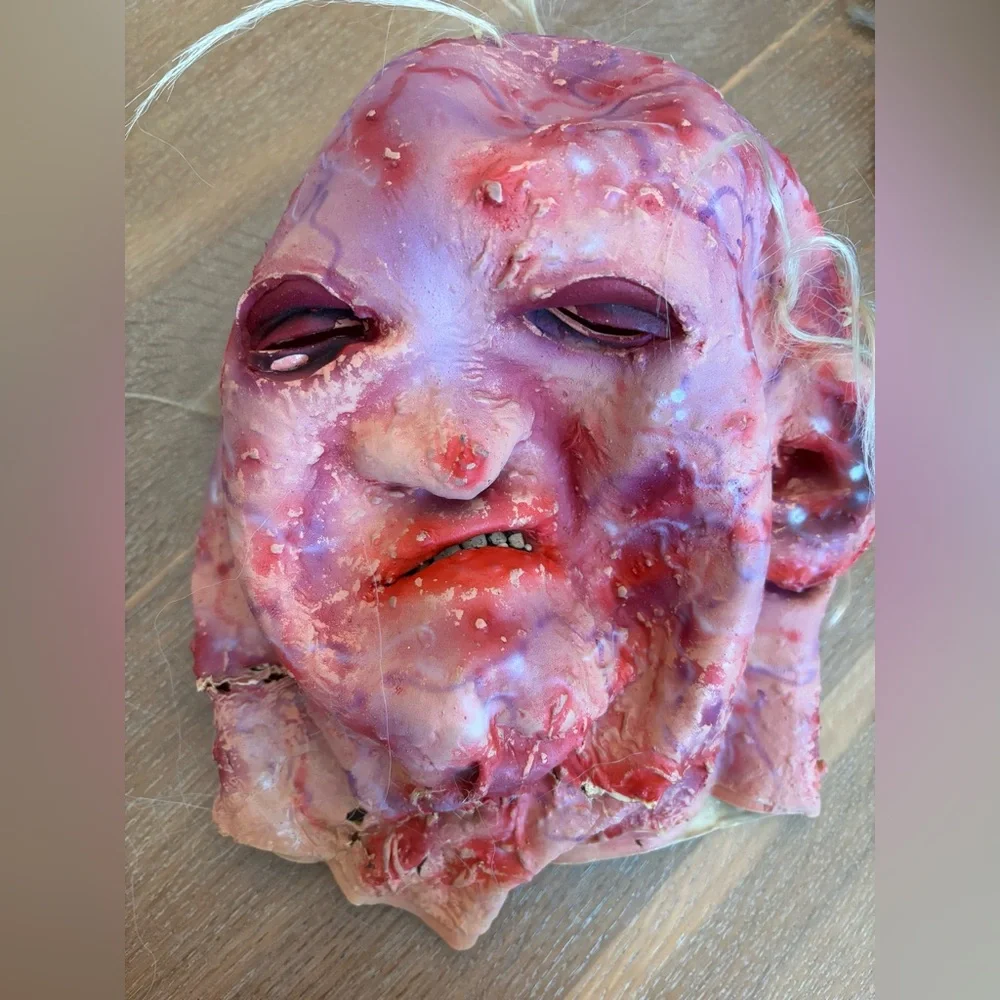 Halloween Mask - Adult os - Burned Man Face - unisex - Picture 3 of 9
